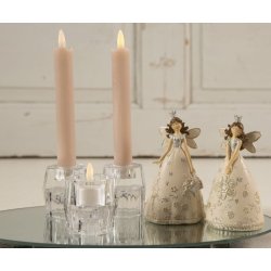 Fepige i creme farvet kjoler ass.